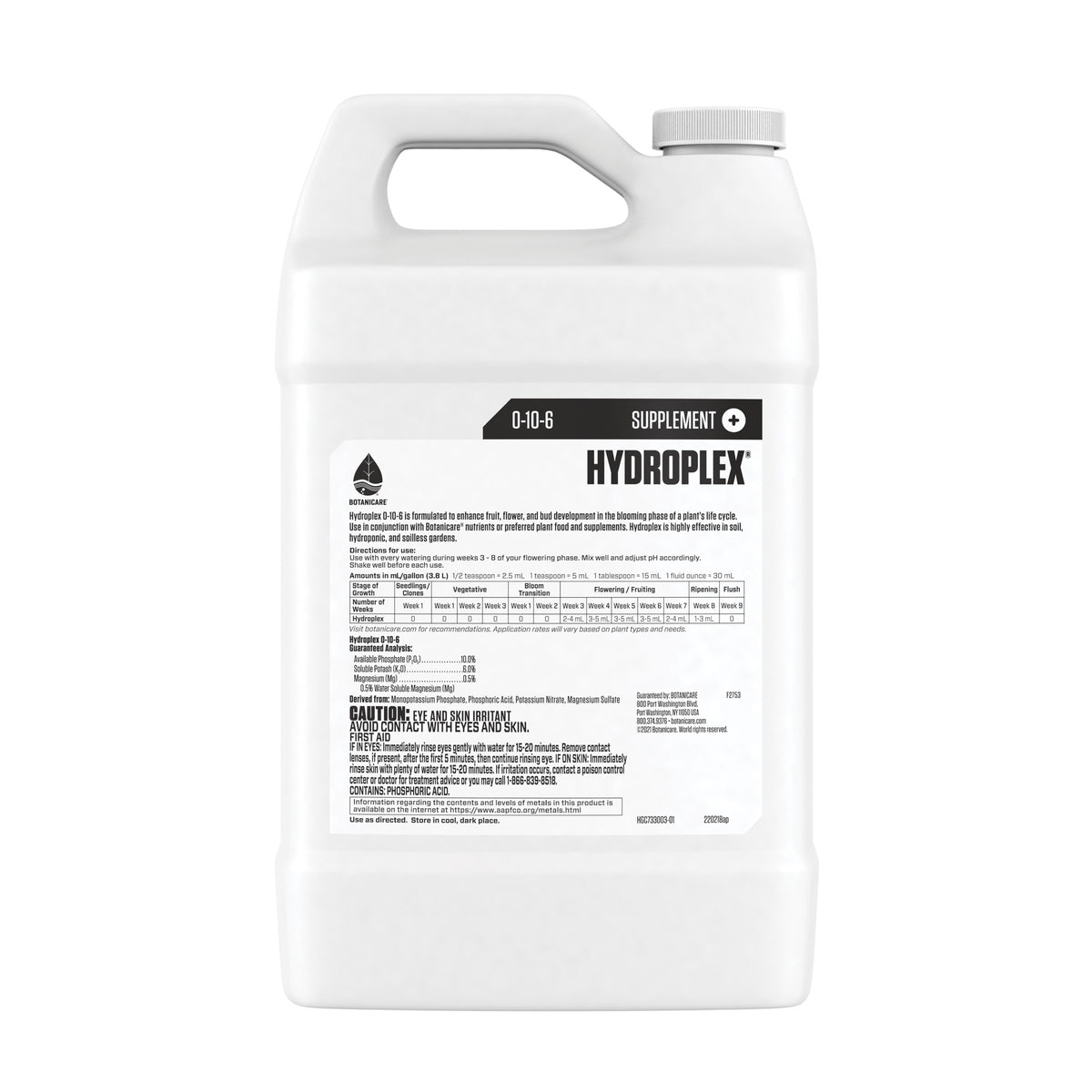 Botanicare® Hydroplex® Bloom 0-10-6 1gal