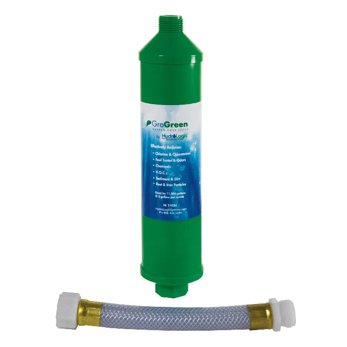 HydroLogic GroGreen Garden Hose Filter 11,000 Gallon Capacity (2GPM)