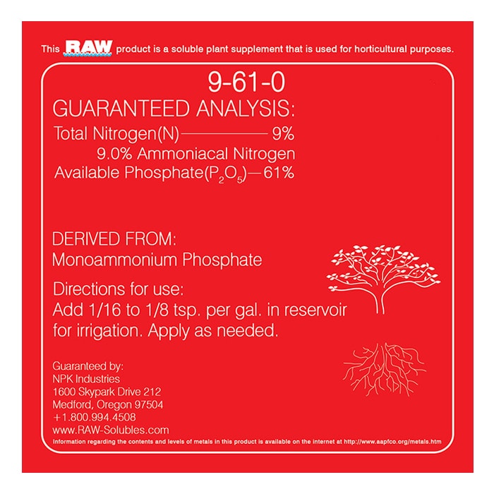 NPK RAW Phosphorus 2lbs