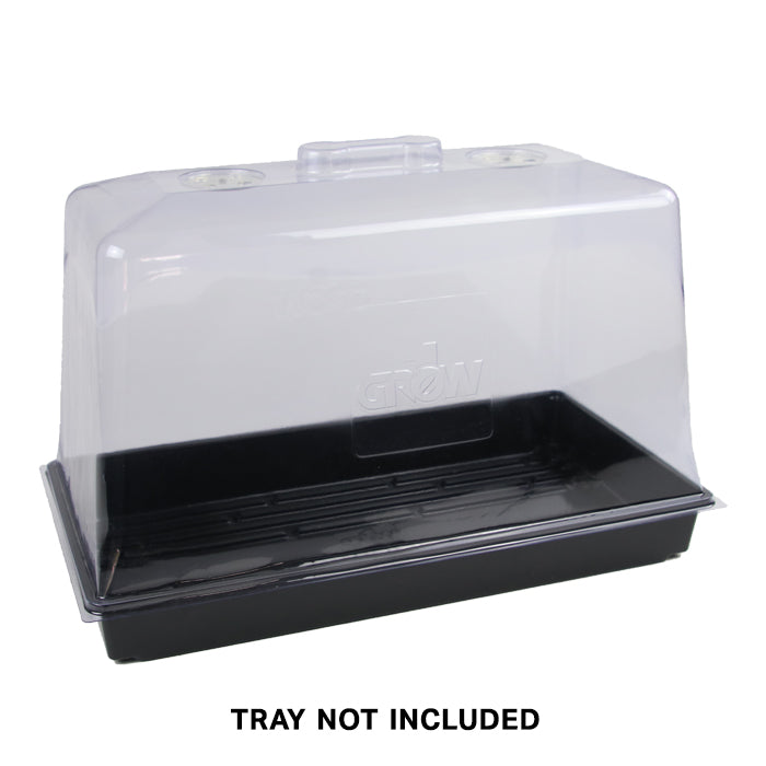 12" Premium Propagation Dome w/ Vents - 10" x 20" x 12"