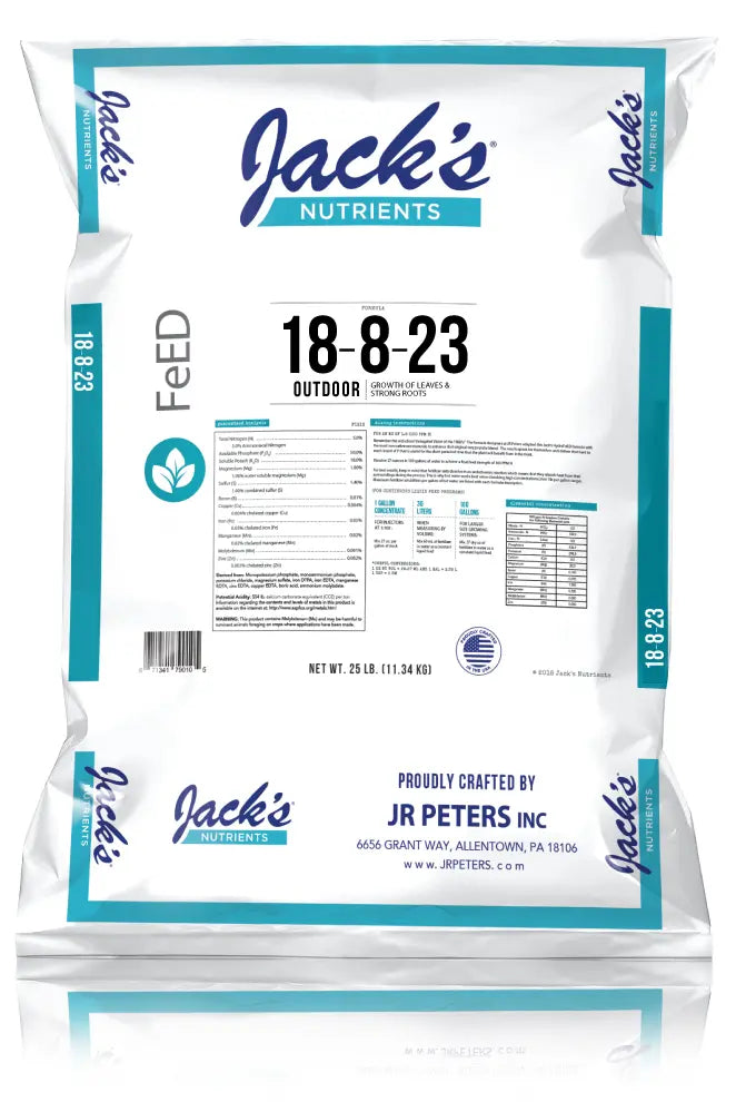 Jacks Outdoor 18-8-23 25lb 