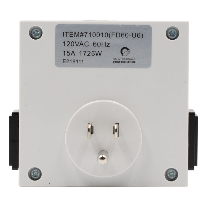 Grow1 120V Dual Outlet Digital Timer