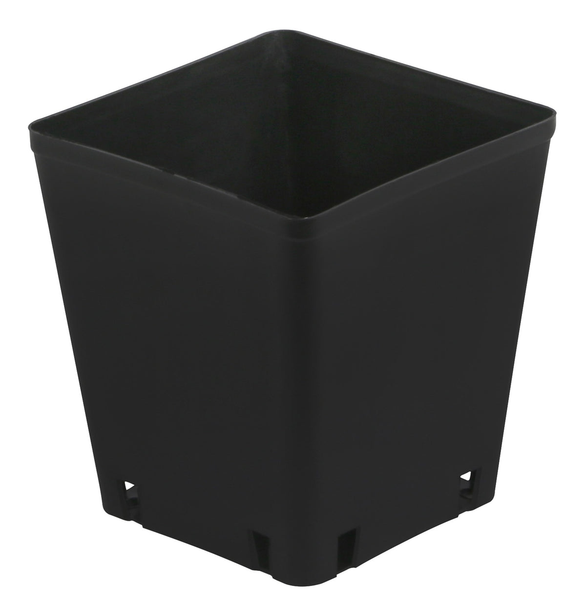 Gro Pro® Injection Molded Plastic Pot 5.5in x 5.5in x 5.25in