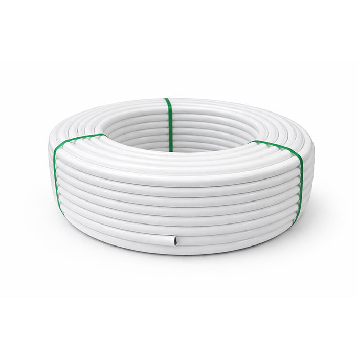 GROW1 UV Bright White Polyethylene Tubing 3/4" (.82" ID × .94" OD) 500' Roll