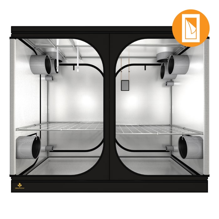 Secret Jardin Dark Room 240 Wide v4.0 (8' x 4' x 6 2/3')