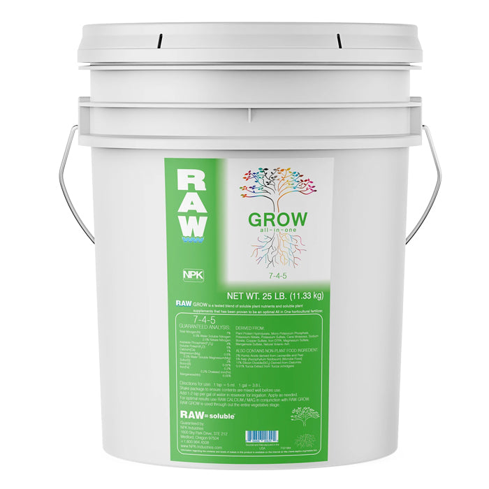 NPK RAW Grow 25lbs