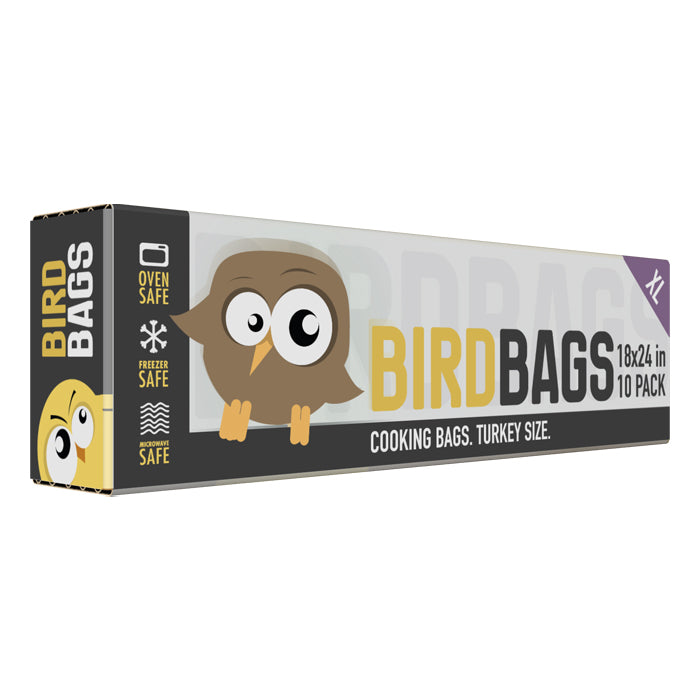Bird Bags 4 Gallon Turkey Bags 18" x 24" (10 Pack)