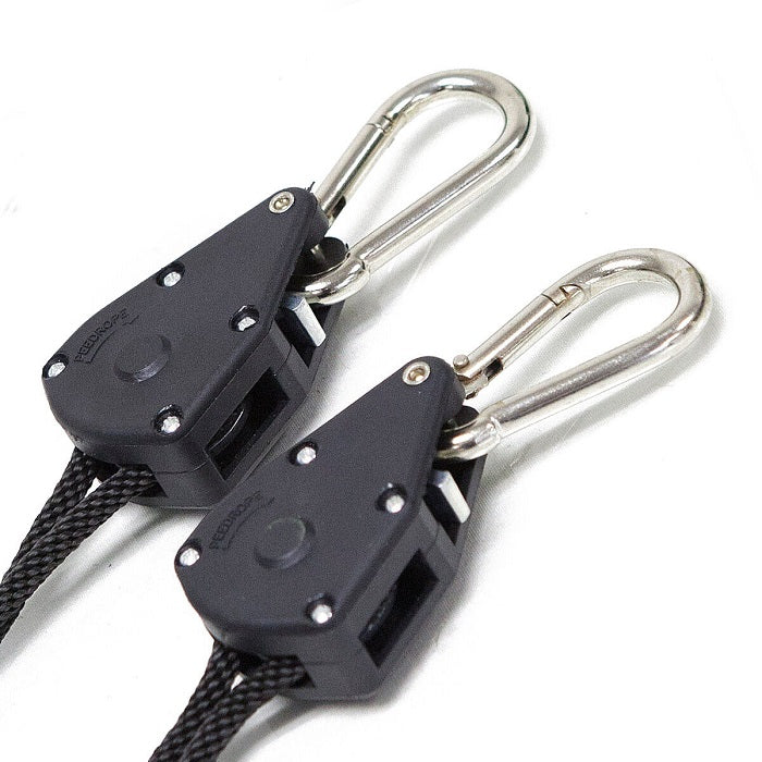 Rope Ratcheting Light Hangers 1/8in (2pcs/Pack) (Commercial Packaging)