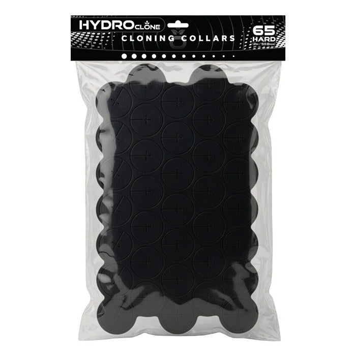 Hydro Clone Cloning Collars Black Hard (65pcs/Pack)