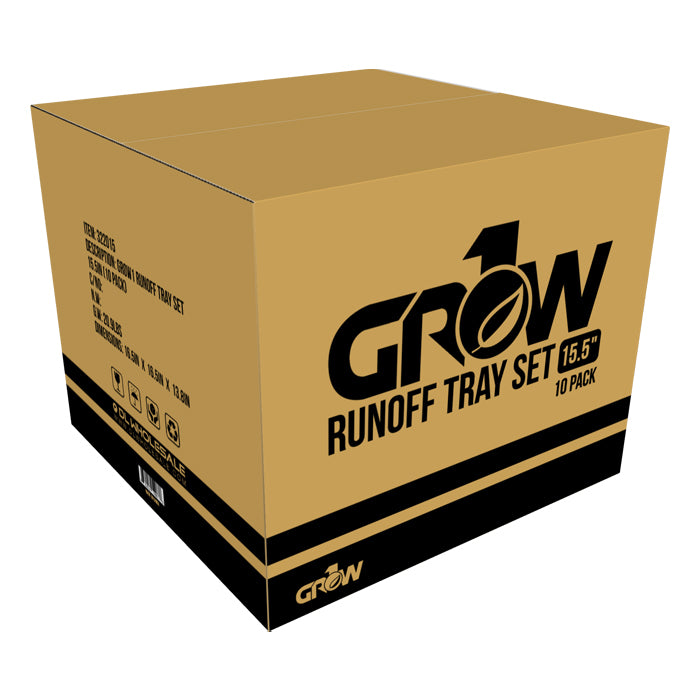 GROW1 Runoff Tray Set 15.5in (10 Pack)