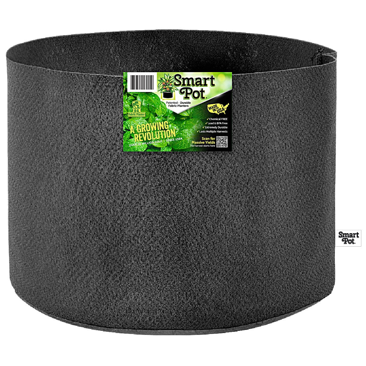 Smart Pot® Potato & Squash Grower 15gal - Black - No Handles