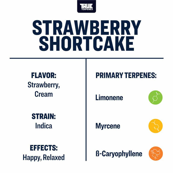 True Terpenes Strawberry Shortcake Profile Infused 15ml
