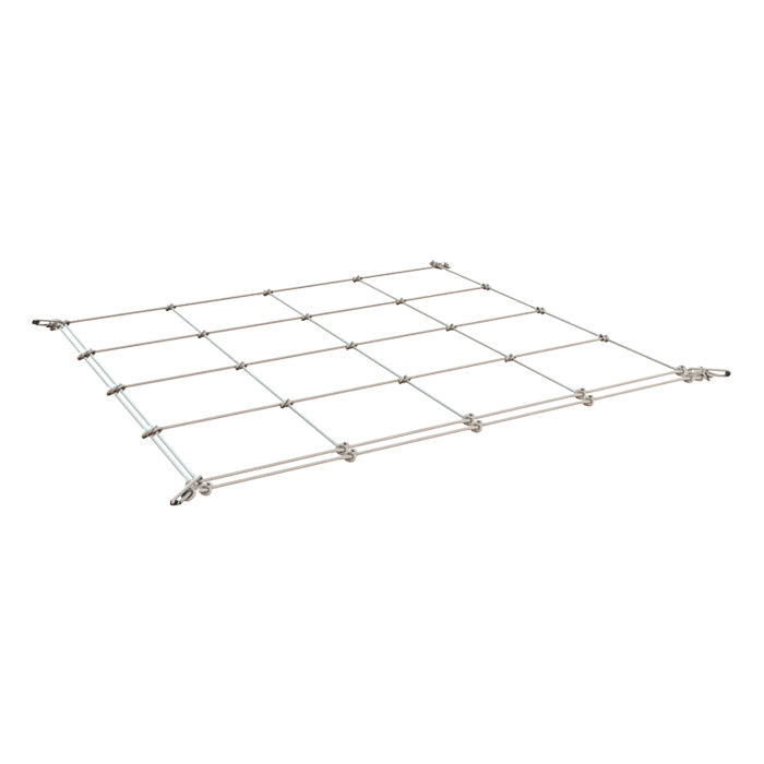 GROW1 Grow Tent Flexible Trellis Netting 2ft x 2ft 4in+6in Holes (2 Pack)