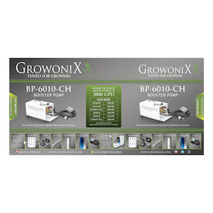 GrowoniX Booster Pump w/ Splash Guard (Special Order Only)