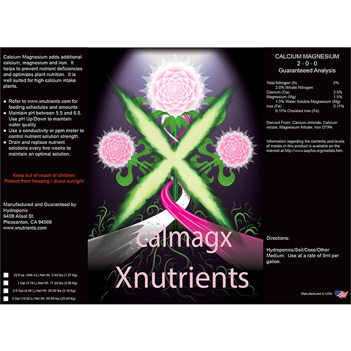 X Nutrients CalMag X 2.5 Gal
