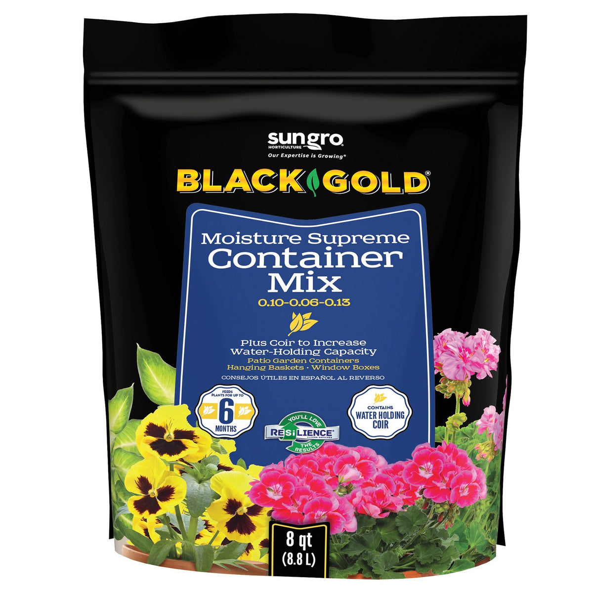 Black Gold Moisture Supreme Container Mix with 8qt