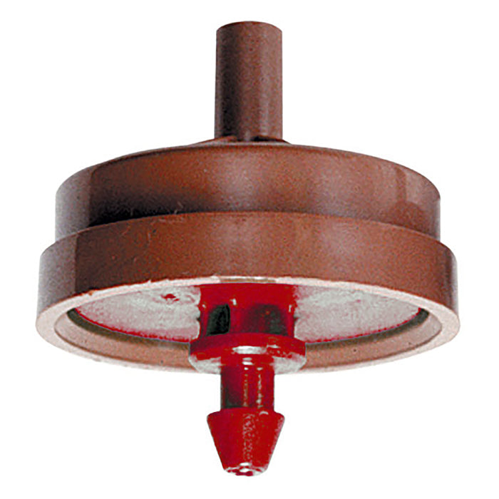 Netafim Woodpecker Pressure Compensating Dripper 0.53GPH Brown/Red (250pcs/Bag)