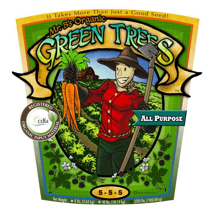 Mr. B's Green Trees Organic All Purpose 1000lbs (SPECIAL ORDER ITEM)