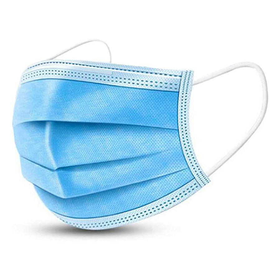 Disposable Face Mask 3 Layers BFE 95% (50-pack) FDA Approved