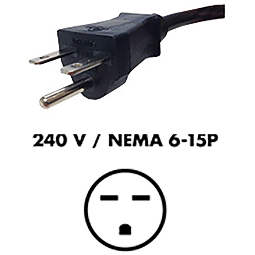 Fluence AC Extension Cable 15ft - NEMA 6-15P