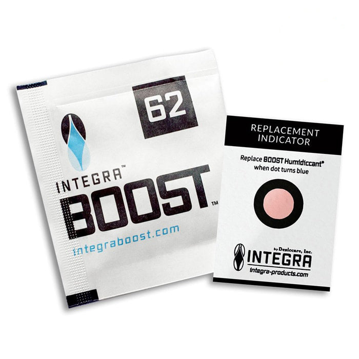 Integra Boost 2-Way Humidity Control 8 Gram 62% RH w/ Retail Display (144pcs/Box)