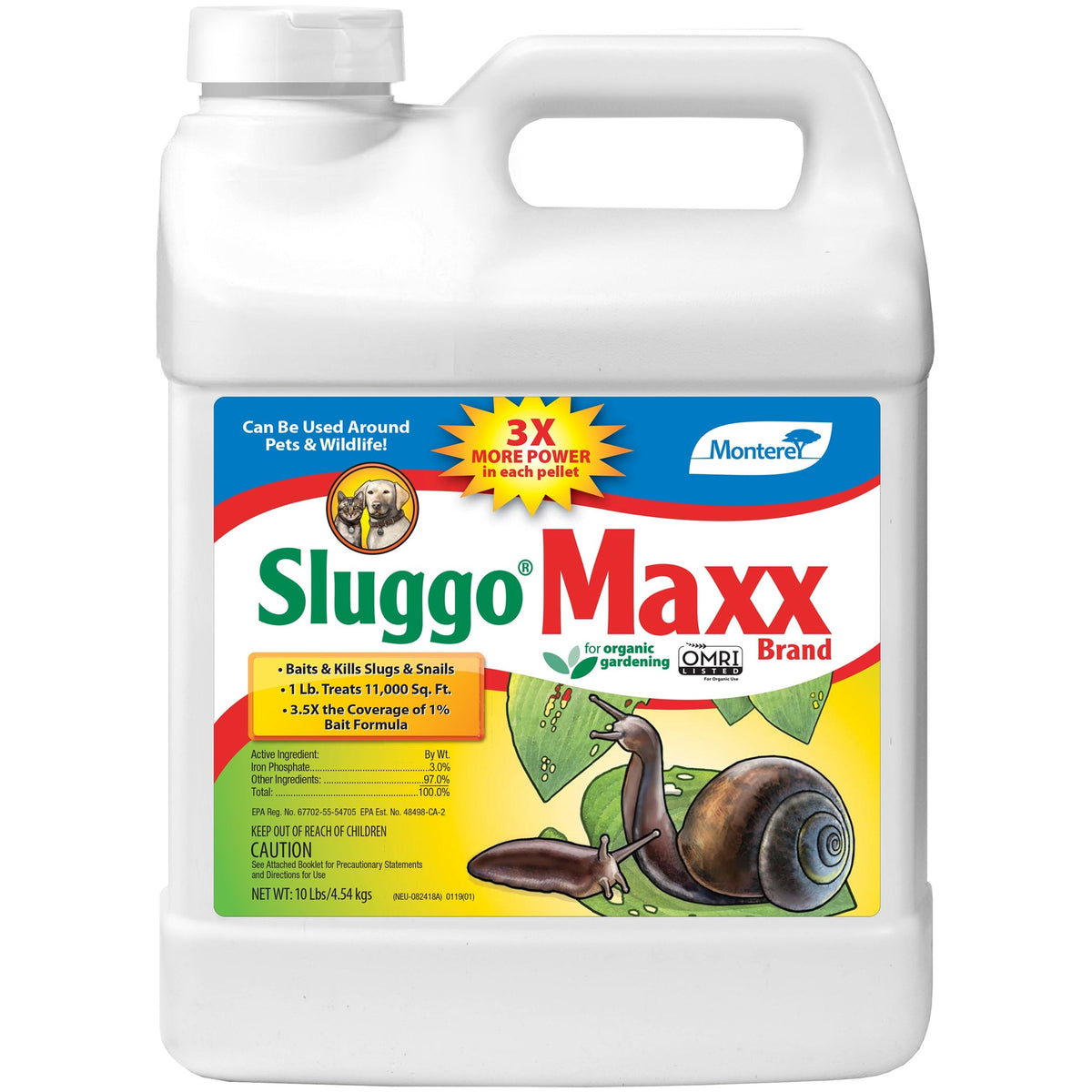 Monterey® Sluggo® Maxx 10lb Bag
