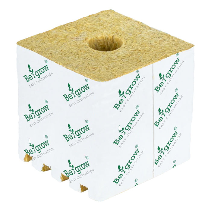BeGrow 6" x 6" x 6" Stone Wool Cubes (48pcs/Case)