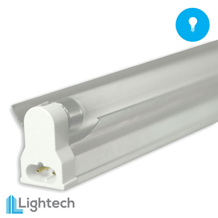 Lightech 2' T5 Florescent Single Light W/ Reflector 24W 6500k