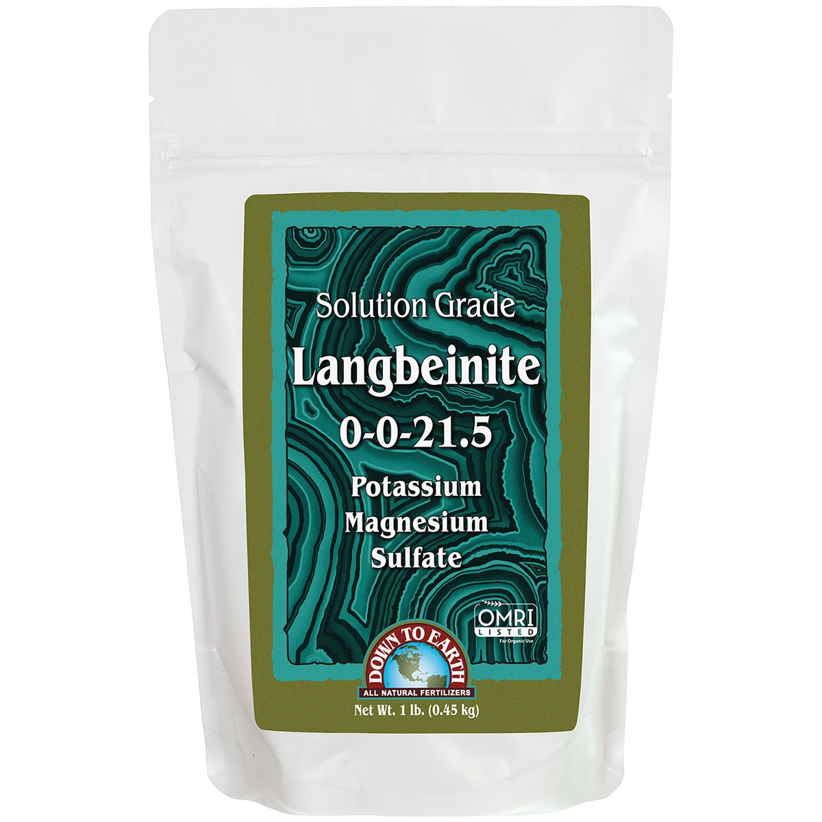 Down to Earth™ Langbeinite 0-0-22 1lb
