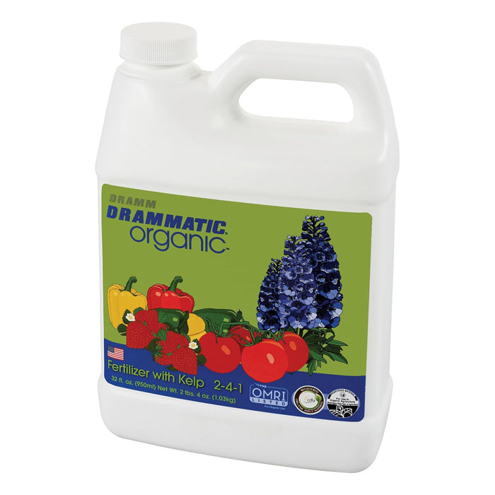 DRAMM DRAMMATIC Organic Fertilizer w/ Kelp 32 fl oz