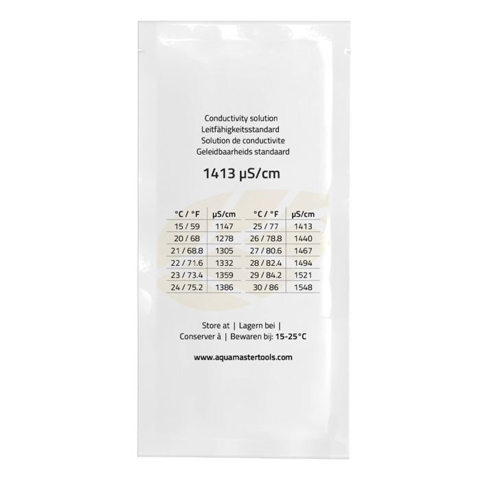 Aqua Master Tools Calibration Solution EC 1413 20ml Sachet