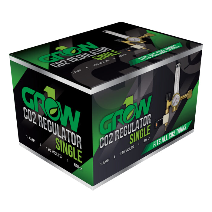GROW1 CO2 Regulator Dual