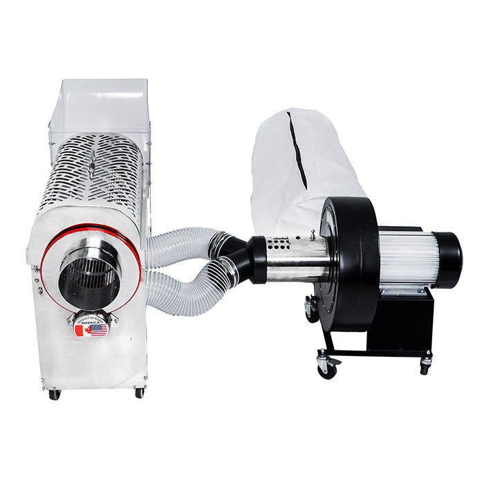 CenturionPro Stainless Steel CP1 Original Hybrid Trimmer w/ Electropolished Tumblers (Dry/Wet)
