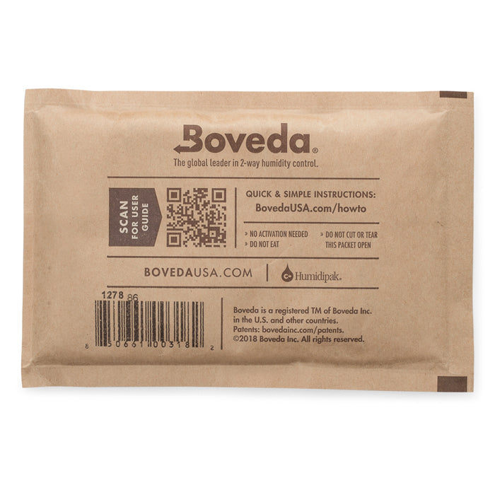 Boveda 2-Way Humidity Control Pack 62% 67g (20 Pack)