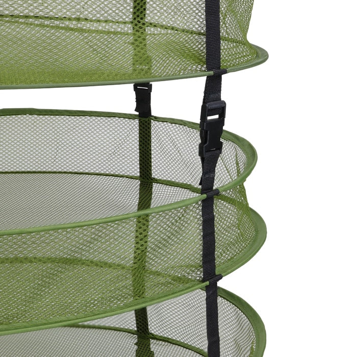 GROW1 3ft Drying Rack w/ Clip-On Levels