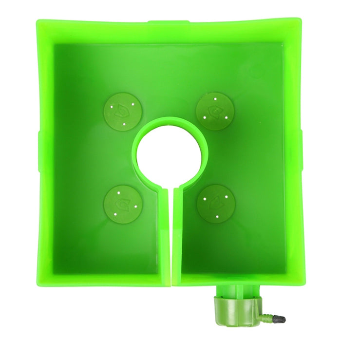 FloraFlex Square Flood & Drip Shield w/ Quicker Drippers