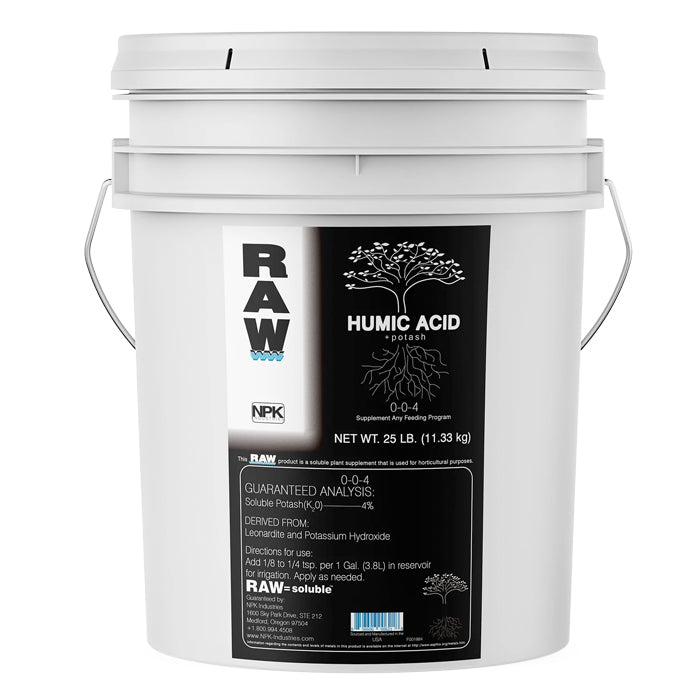 NPK RAW Humic Acid 25lbs