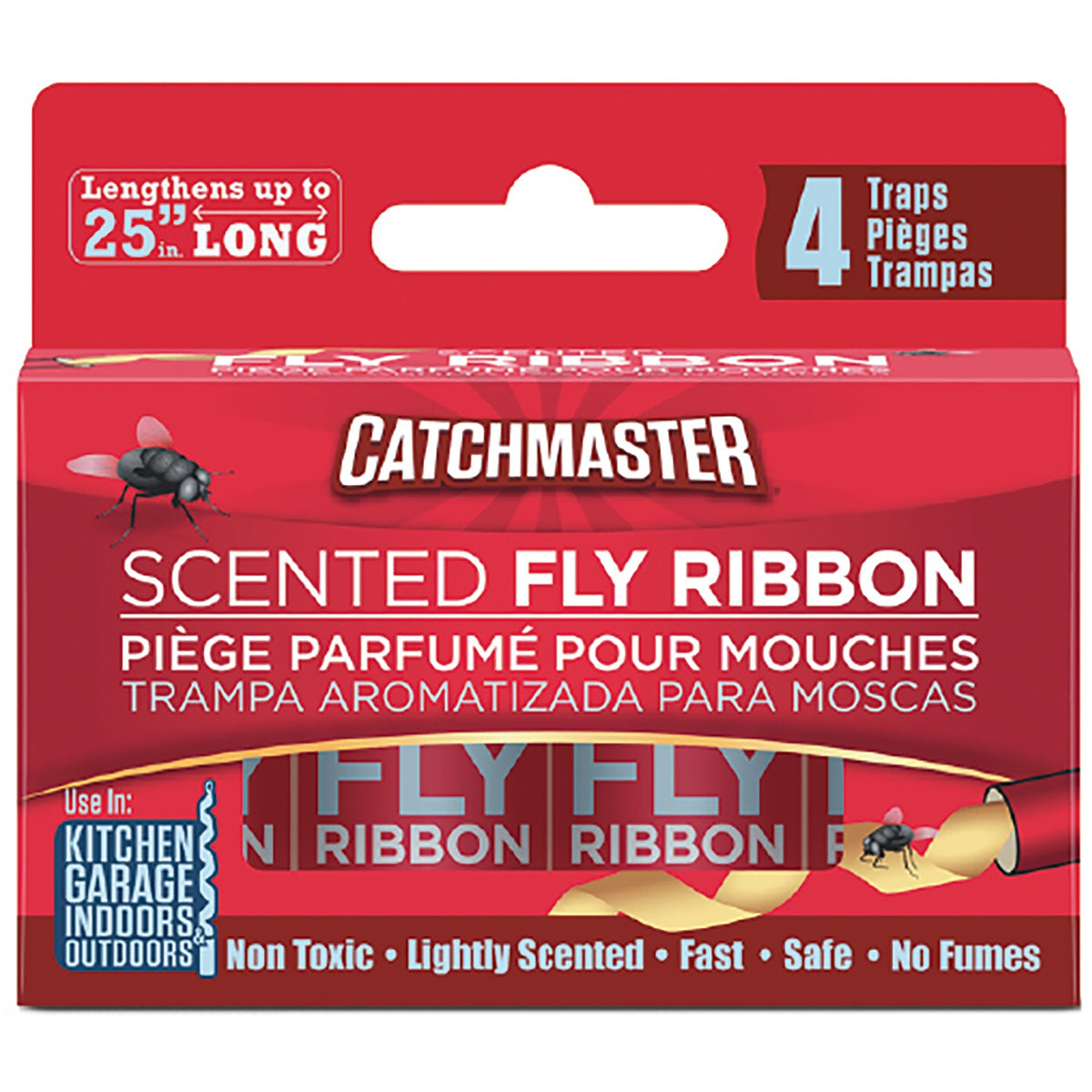 Catchmaster® Scented Bug & Fly Ribbon 4pk