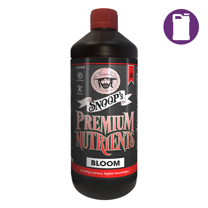 Snoop's Premium Nutrients Bloom A Circulating 5ltr 3.5-0-0 (Hydro Recirculating)