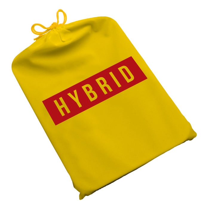 Dope Trays x Hybrid - yellow background red logo