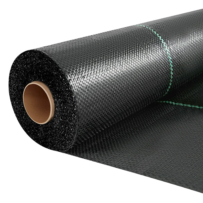GROW1 Landscape Ground Cover Weed Mat Barrier Black 6ft x 300ft