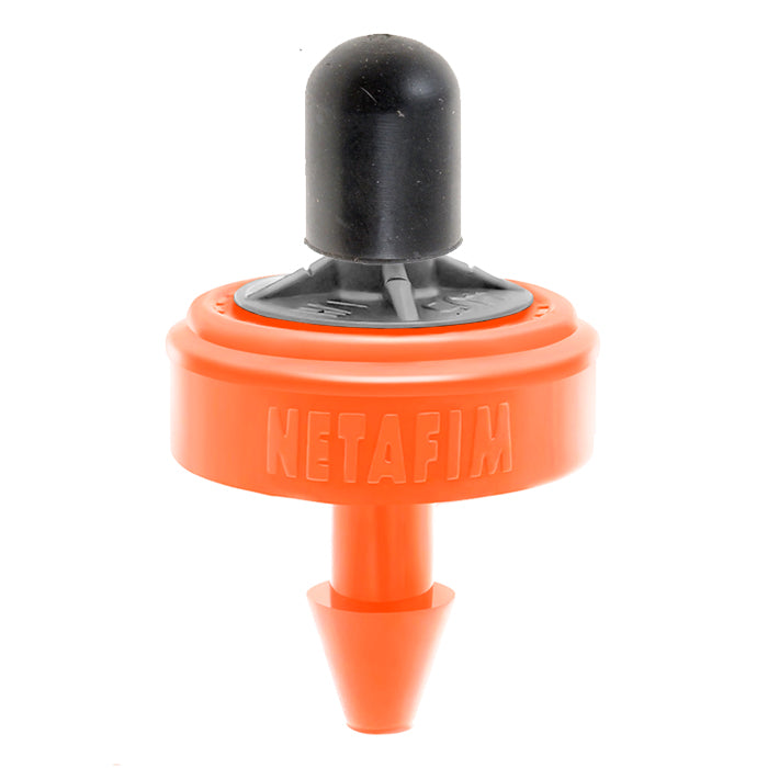 Netafim Pressure Compensating On Line Bubbler w/ LCNL 6.6GPH Orange (250pcs/Case) NIP