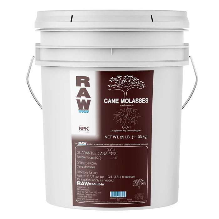 NPK RAW Cane Molasses 25lbs