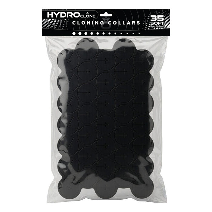 Hydro Clone Cloning Collars Black Soft (35pcs/Pack)