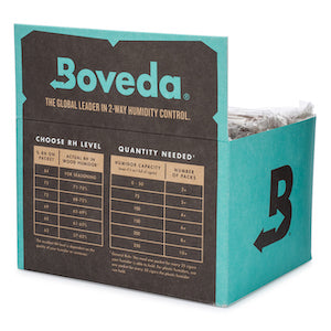Boveda 2-Way Humidity Control Pack 58% 67g Individually Wrapped (12 Pack)